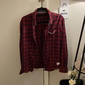 Adam Levine Checkered Flannel